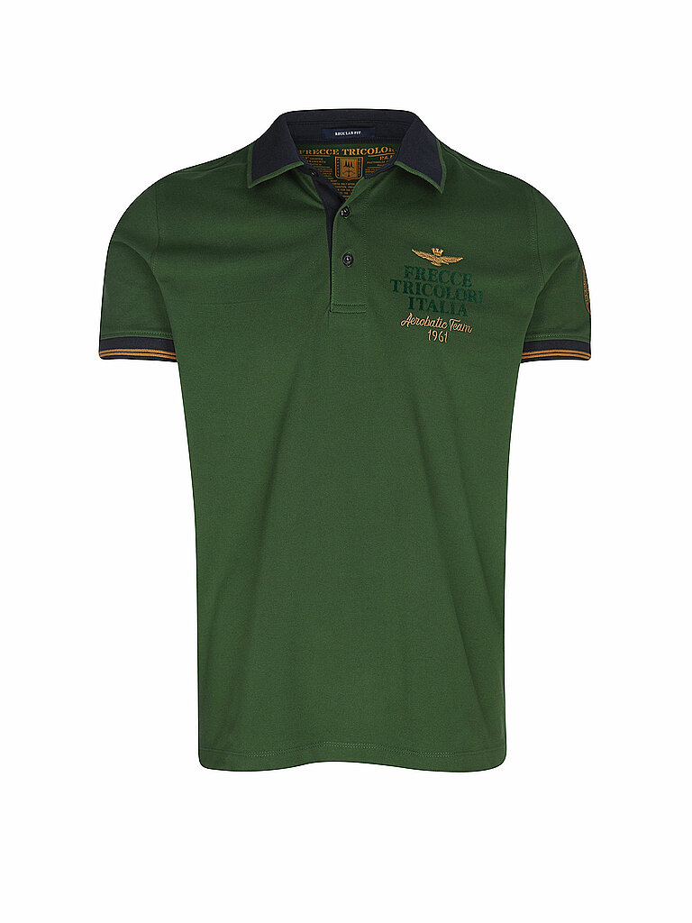AERONAUTICA MILITARE Poloshirt grün | L AERONAUTICA MILITARE Poloshirt grün | L von aeronautica militare