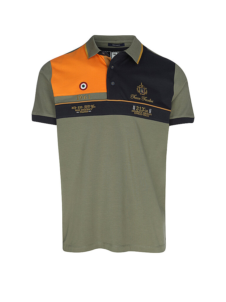 AERONAUTICA MILITARE Poloshirt olive | XXL AERONAUTICA MILITARE Poloshirt olive | XXL von aeronautica militare