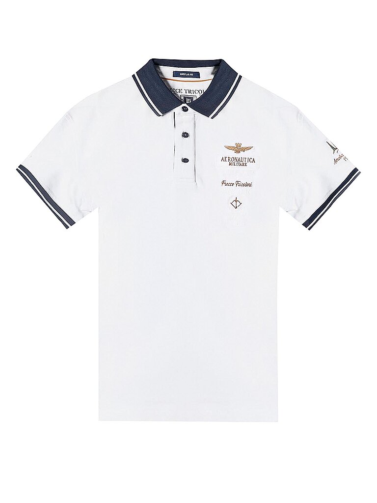 AERONAUTICA MILITARE Poloshirt weiss | XL AERONAUTICA MILITARE Poloshirt weiss | XL von aeronautica militare