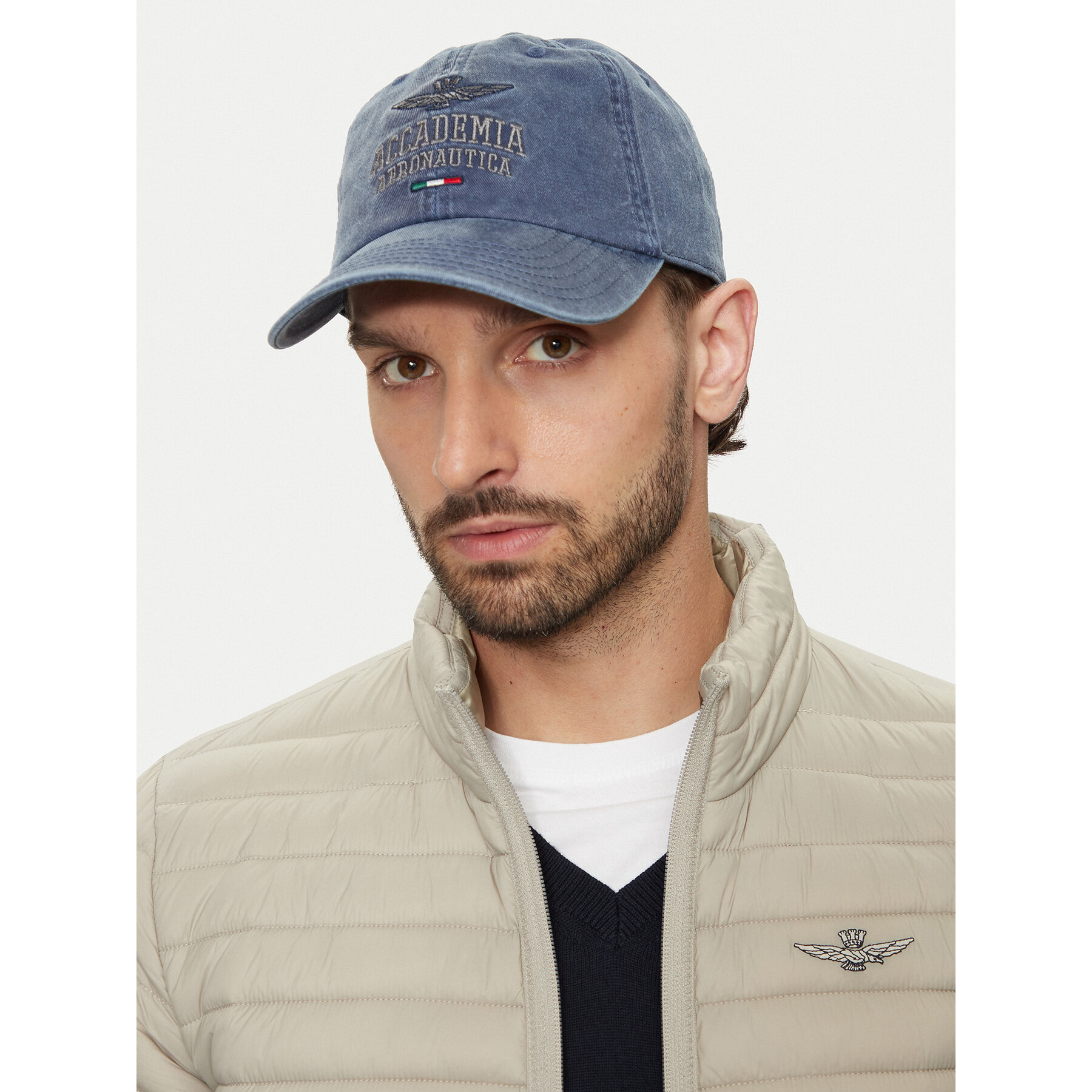 Cap Aeronautica Militare Cappellino 242HA1180CT3249 Dunkelblau Cap Aeronautica Militare Cappellino 242HA1180CT3249 Dunkelblau von aeronautica militare