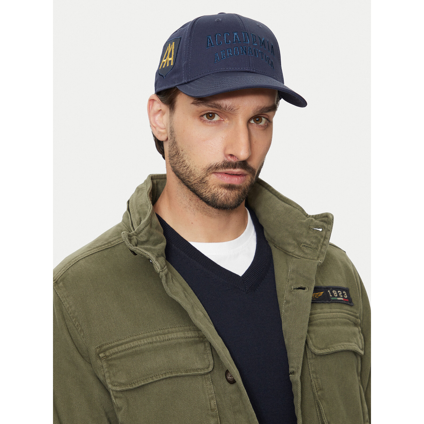 Cap Aeronautica Militare Cappellino 242HA1181CT2848 Dunkelblau Cap Aeronautica Militare Cappellino 242HA1181CT2848 Dunkelblau von aeronautica militare