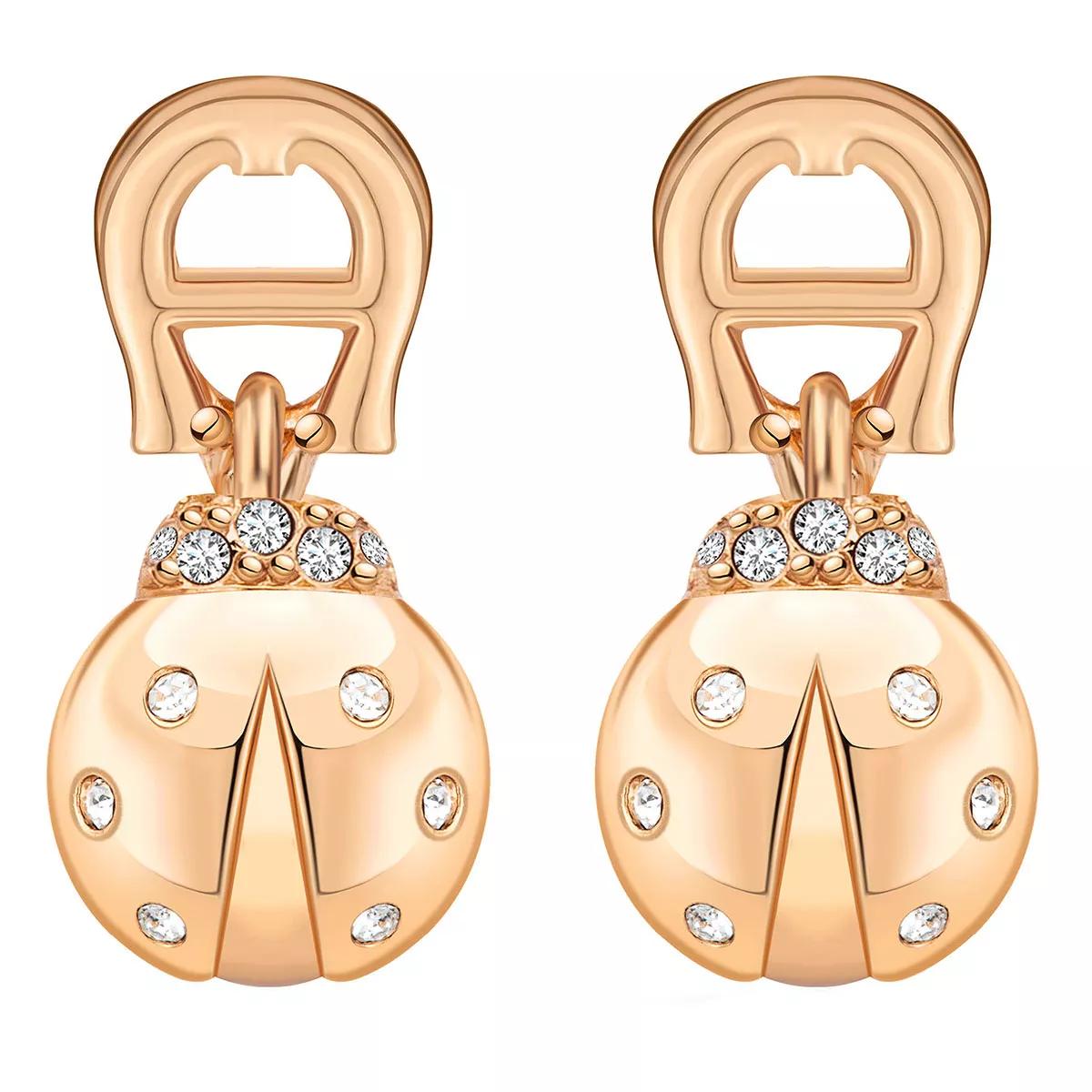 Aigner Armbanduhr - Melissa A Logo Lady Bug Earring W/Crystals - Gr. unisize - in Quarz - für Damen von aigner