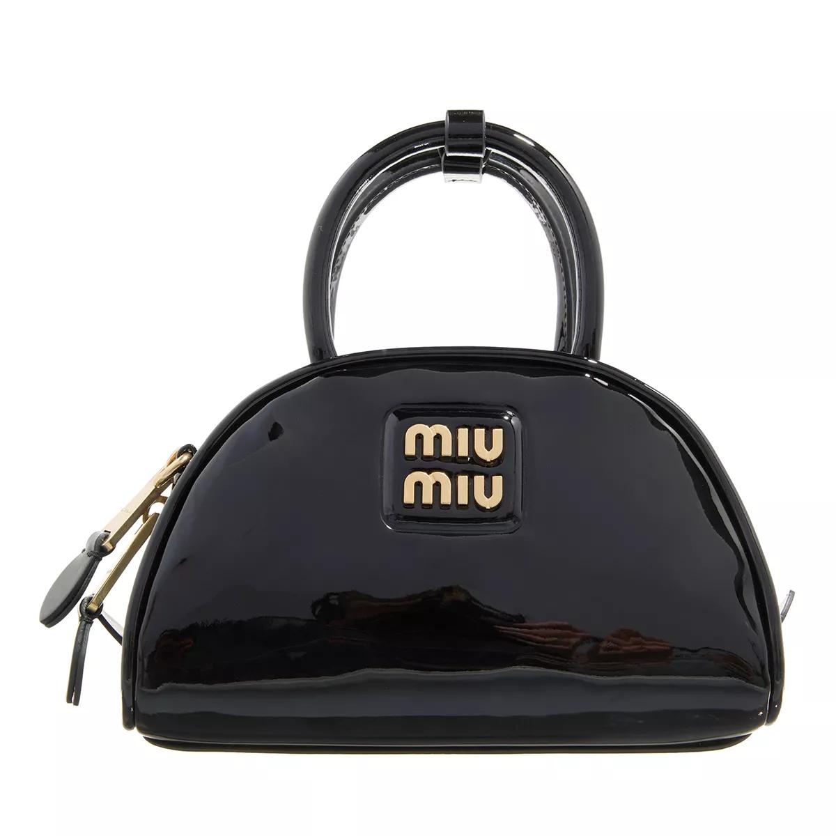 Miu Miu Schultertasche - Top Handle Woman - Gr. unisize - in Schwarz - für Damen Miu Miu Schultertasche - Top Handle Woman - Gr. unisize - in Schwarz - für Damen von Miu Miu