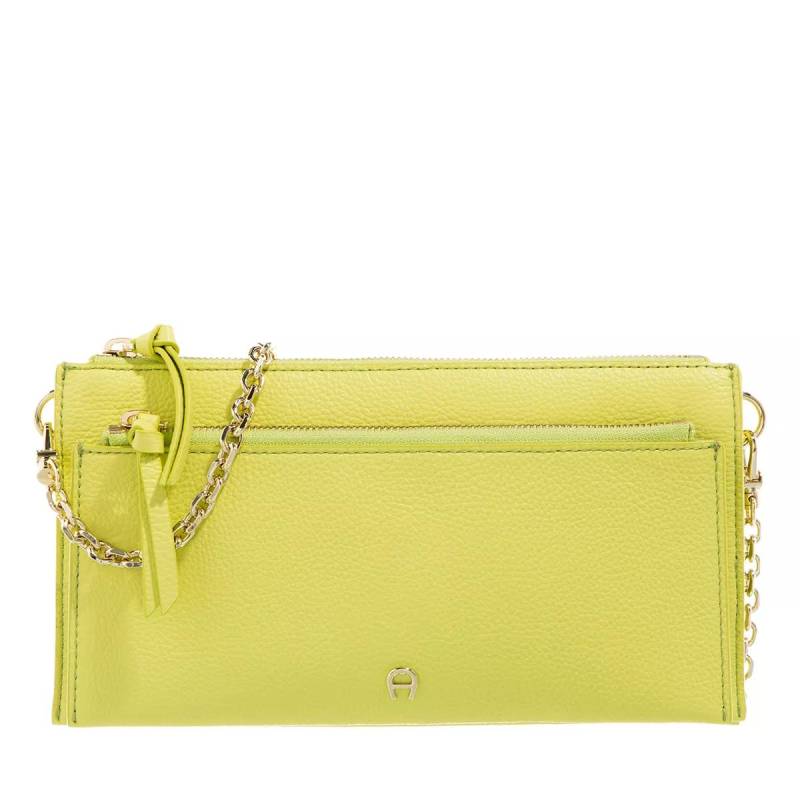 Aigner Schultertasche - Isa - Gr. unisize - in Grün - für Damen von aigner