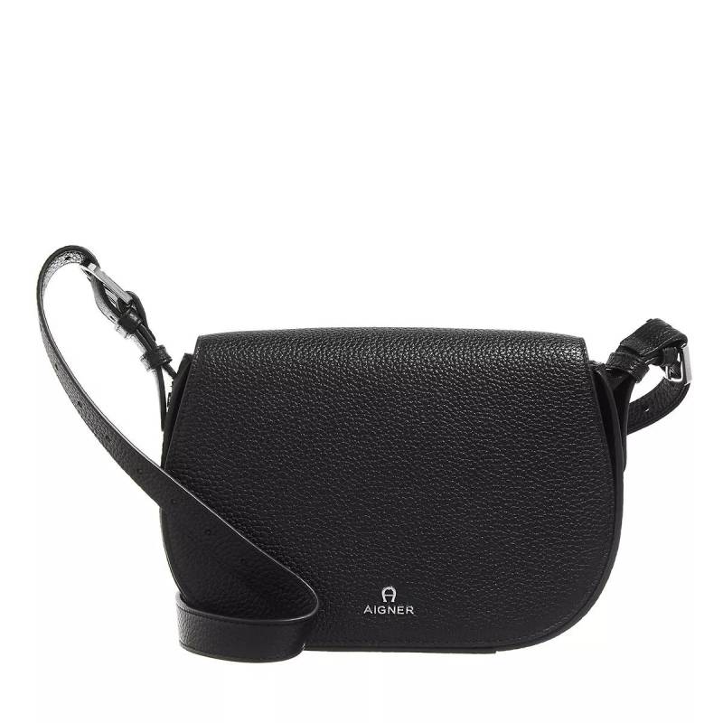 Aigner Umhängetasche - Ivy Shoulder Bag M - Gr. unisize - in Schwarz - für Damen von aigner