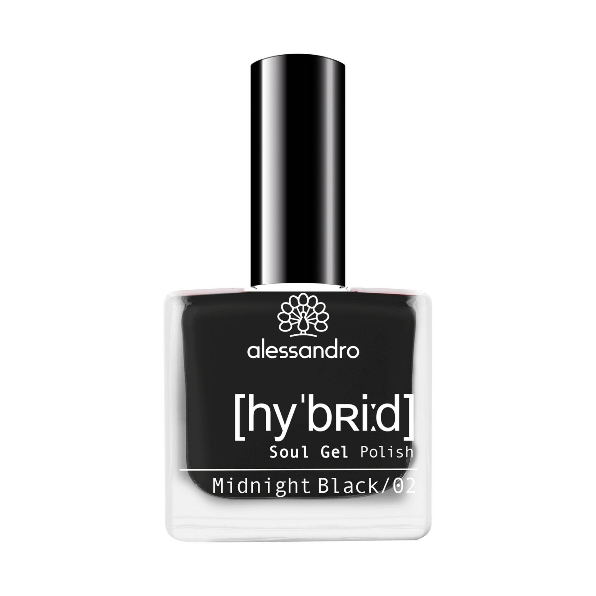 Hybrid Midnight Blac Damen Midnight Black 8ml von alessandro