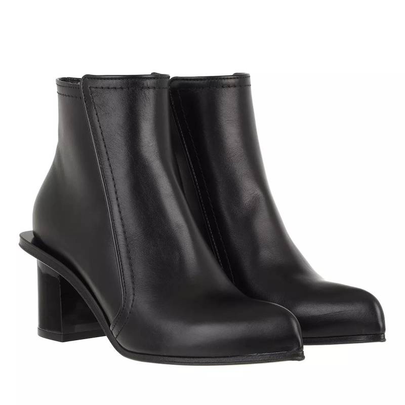 Alexander McQueen Boots & Stiefeletten - Bootie Leather - Gr. 35 (EU) - in Schwarz - für Damen von alexander mcqueen