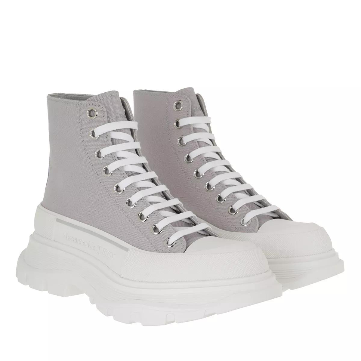 Alexander McQueen Boots & Stiefeletten - Tread Slick Sneaker Boots - Gr. 41 (EU) - in Grau - für Damen von alexander mcqueen