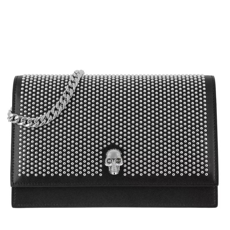 Alexander McQueen Umhängetasche - Skull Crossbody Bag - Gr. unisize - in Schwarz - für Damen von alexander mcqueen