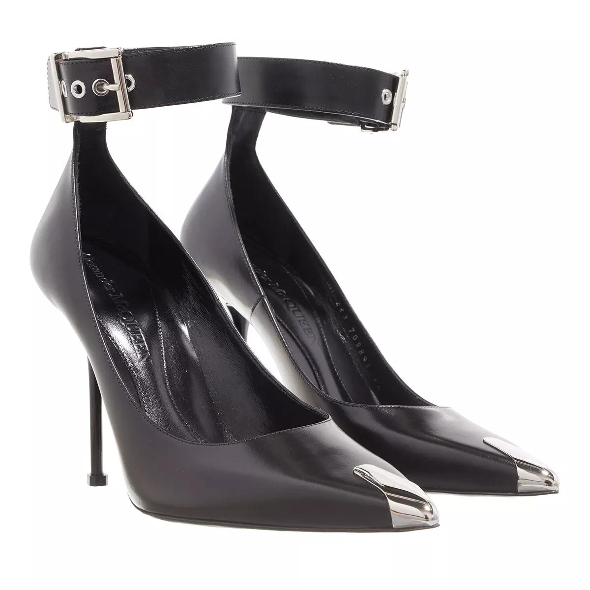 Alexander McQueen Pumps & High Heels - Punk Ankle Strap Pump - Gr. 40 (EU) - in Schwarz - für Damen von alexander mcqueen