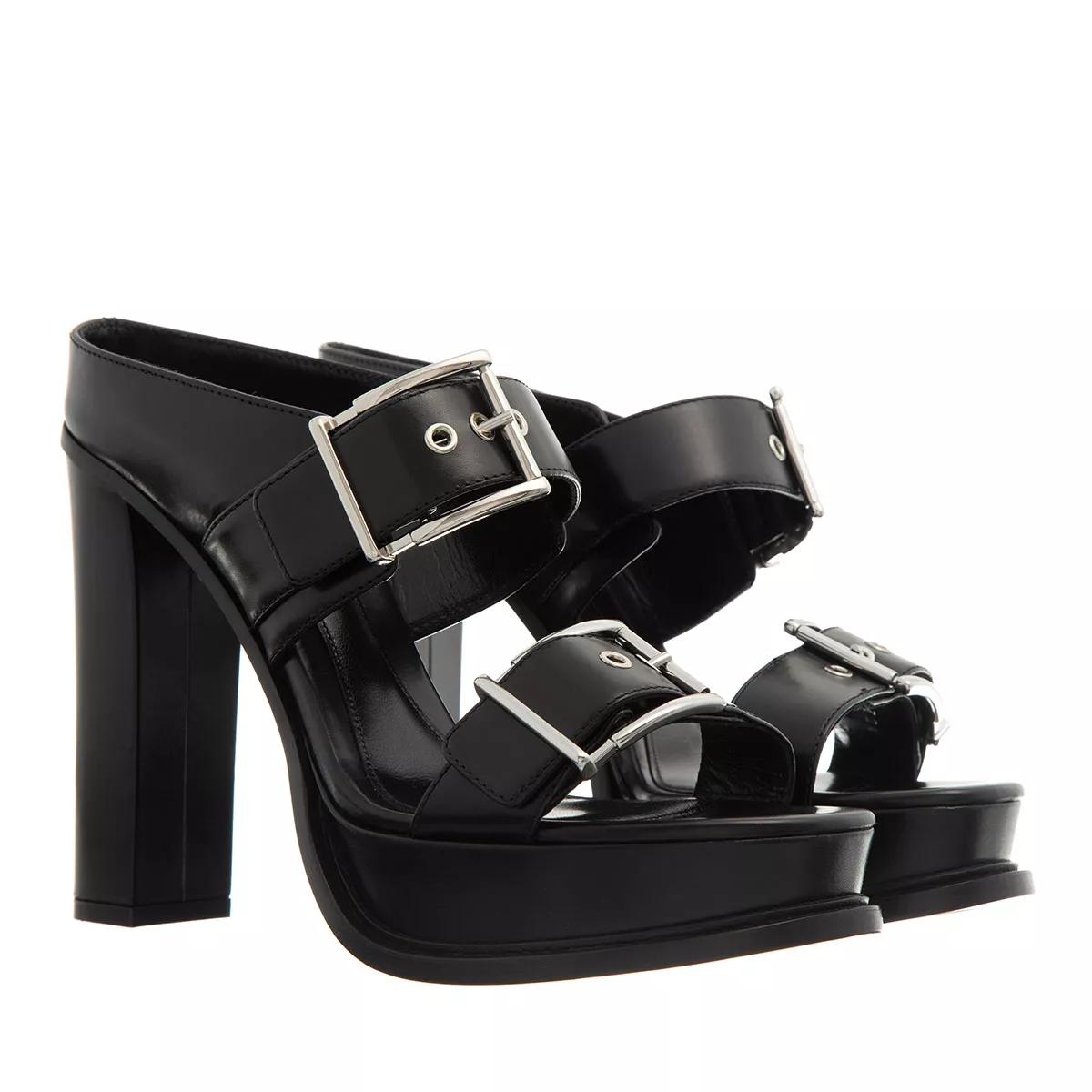 Alexander McQueen Sandalen - Platform Buckle Sandal - Gr. 36 (EU) - in Schwarz - für Damen von alexander mcqueen