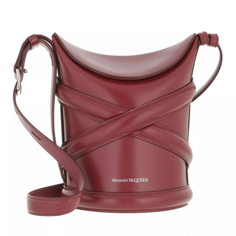 Alexander McQueen Schultertasche - The Curve Shoulder Bag - Gr. unisize - in Rot - für Damen von alexander mcqueen