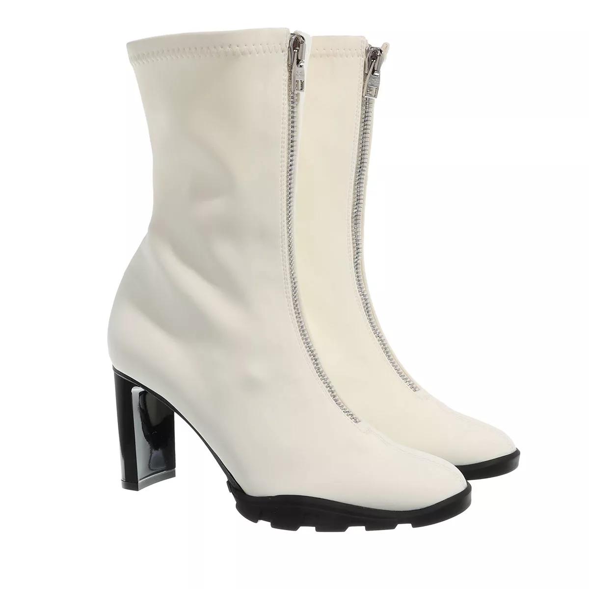 Alexander McQueen Boots & Stiefeletten - Slim Tread Boots - Gr. 37,5 (EU) - in Weiß - für Damen von alexander mcqueen