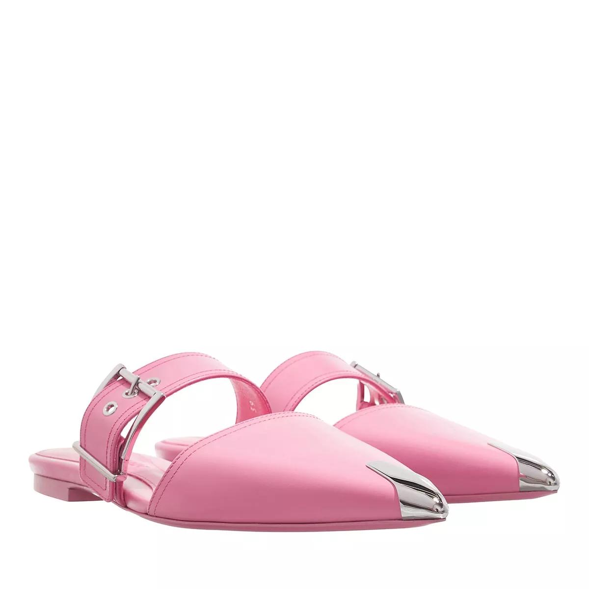 Alexander McQueen Slipper & Pantoletten - Mules - Gr. 37 (EU) - in Rosa - für Damen von alexander mcqueen