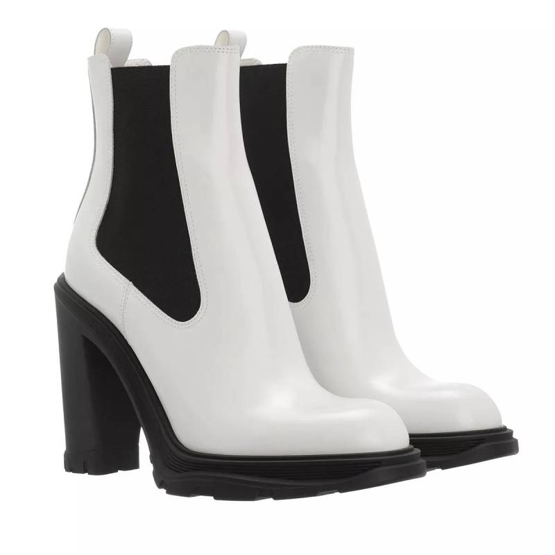 Alexander McQueen Boots & Stiefeletten - Tread Heeled Chelsea Boot - Gr. 36 (EU) - in Weiß - für Damen von alexander mcqueen
