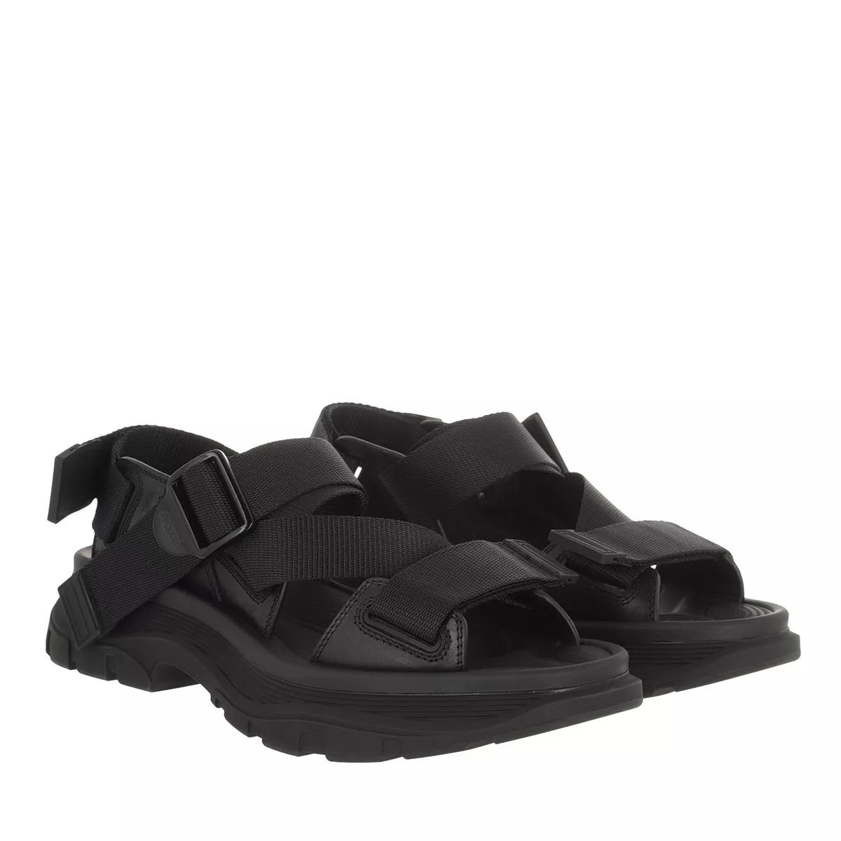 Alexander McQueen Sandalen - Tread Sandals - Gr. 36,5 (EU) - in Schwarz - für Damen von alexander mcqueen