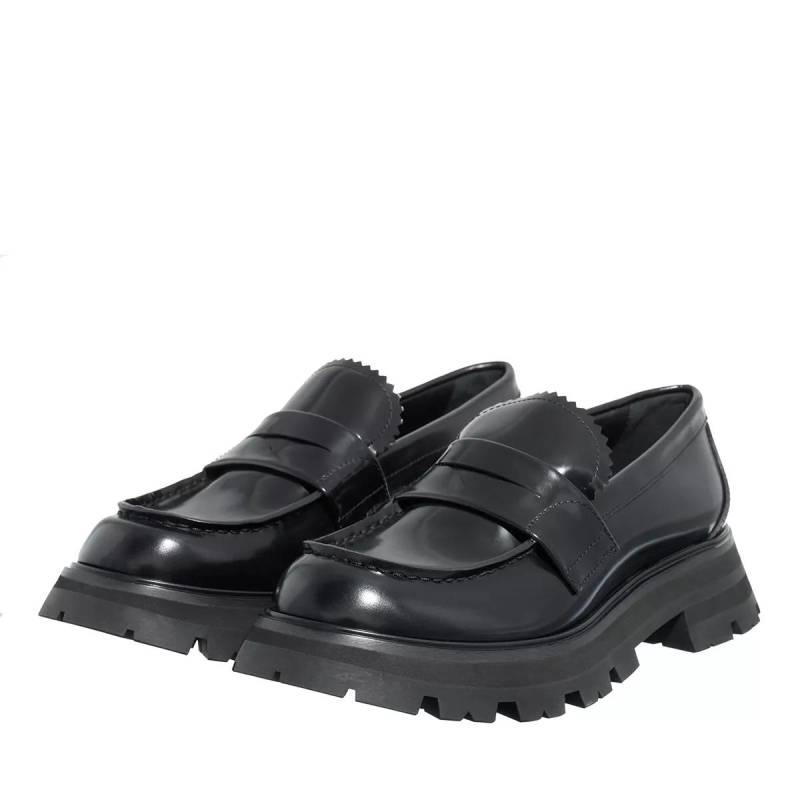 Alexander McQueen Loafer - Wander Loafers Leather - Gr. 38 (EU) - in Schwarz - für Damen von alexander mcqueen