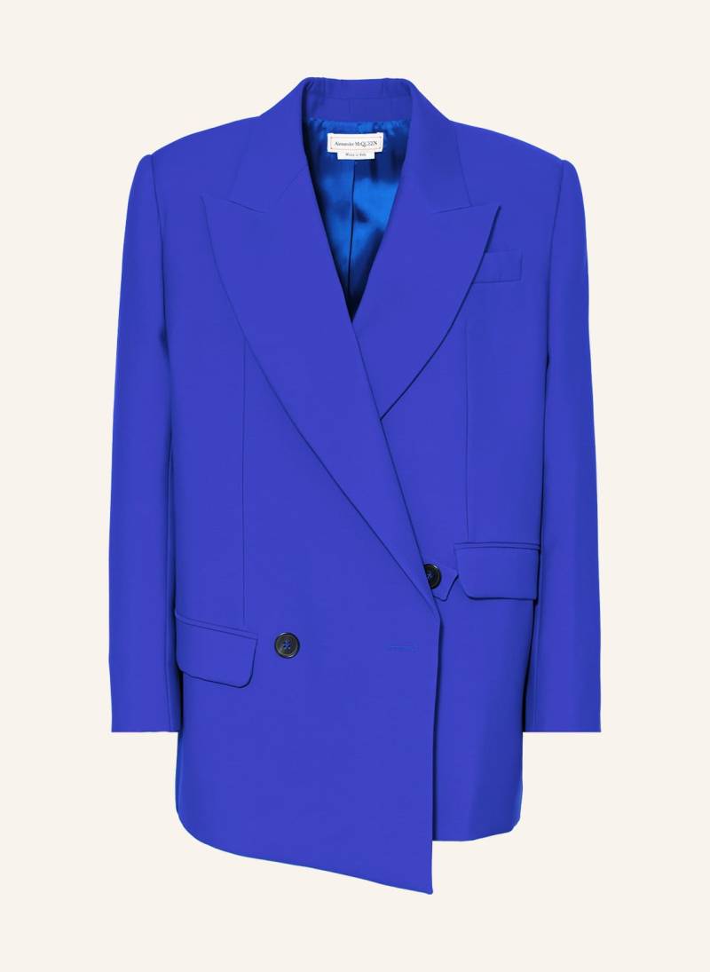 Mcqueen Blazer blau von McQUEEN