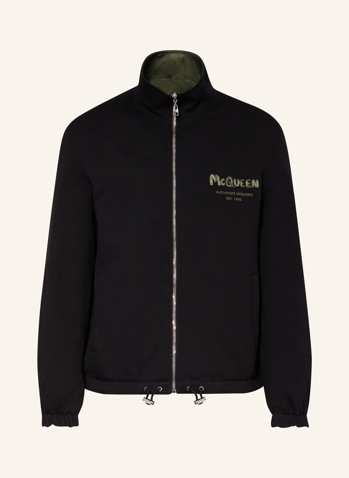 Mcqueen Blouson Zum Wenden schwarz Mcqueen Blouson Zum Wenden schwarz von McQUEEN