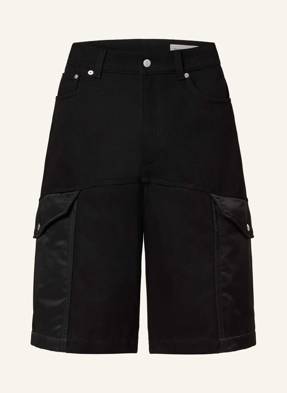 Alexander Mcqueen Cargoshorts schwarz von alexander mcqueen