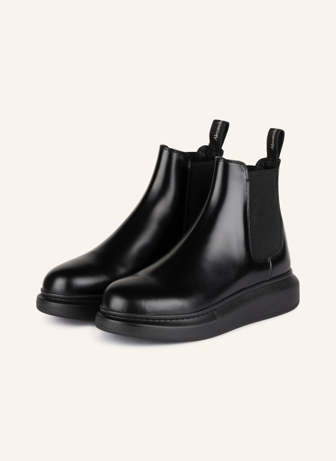 Alexander Mcqueen Chelsea-Boots schwarz von alexander mcqueen