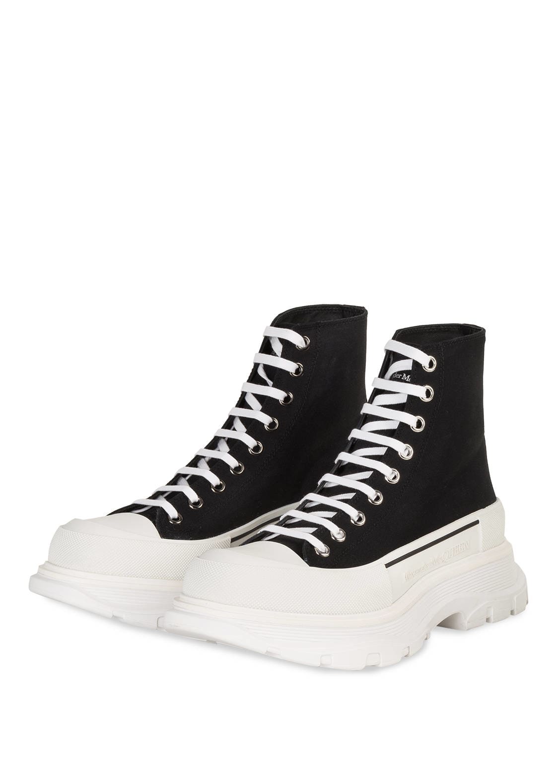 Alexander Mcqueen Hightop-Sneaker schwarz von alexander mcqueen