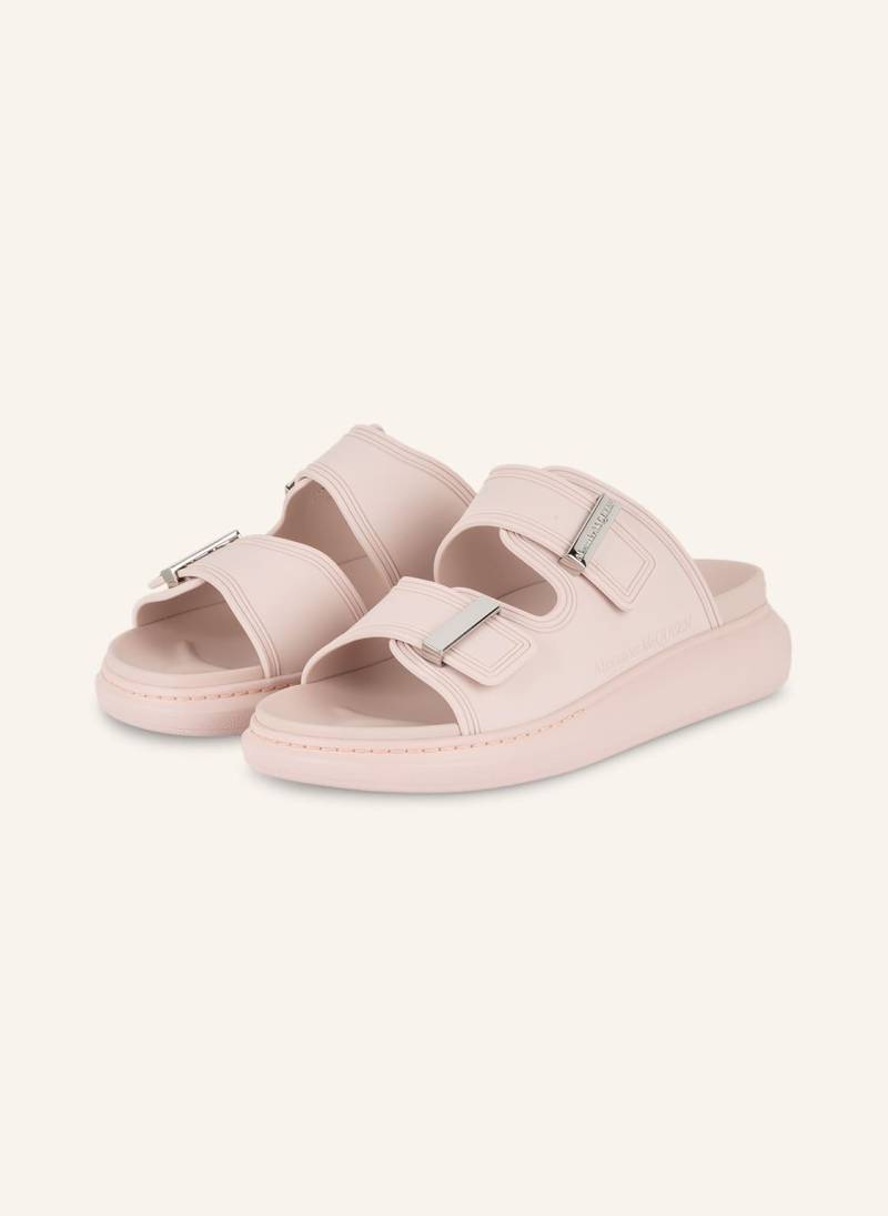 Alexander Mcqueen Plateau-Pantoletten rosa von alexander mcqueen