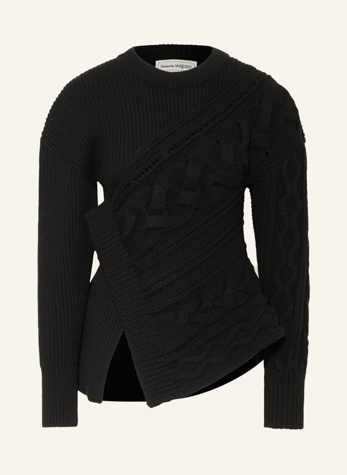 Alexander Mcqueen Pullover schwarz von alexander mcqueen