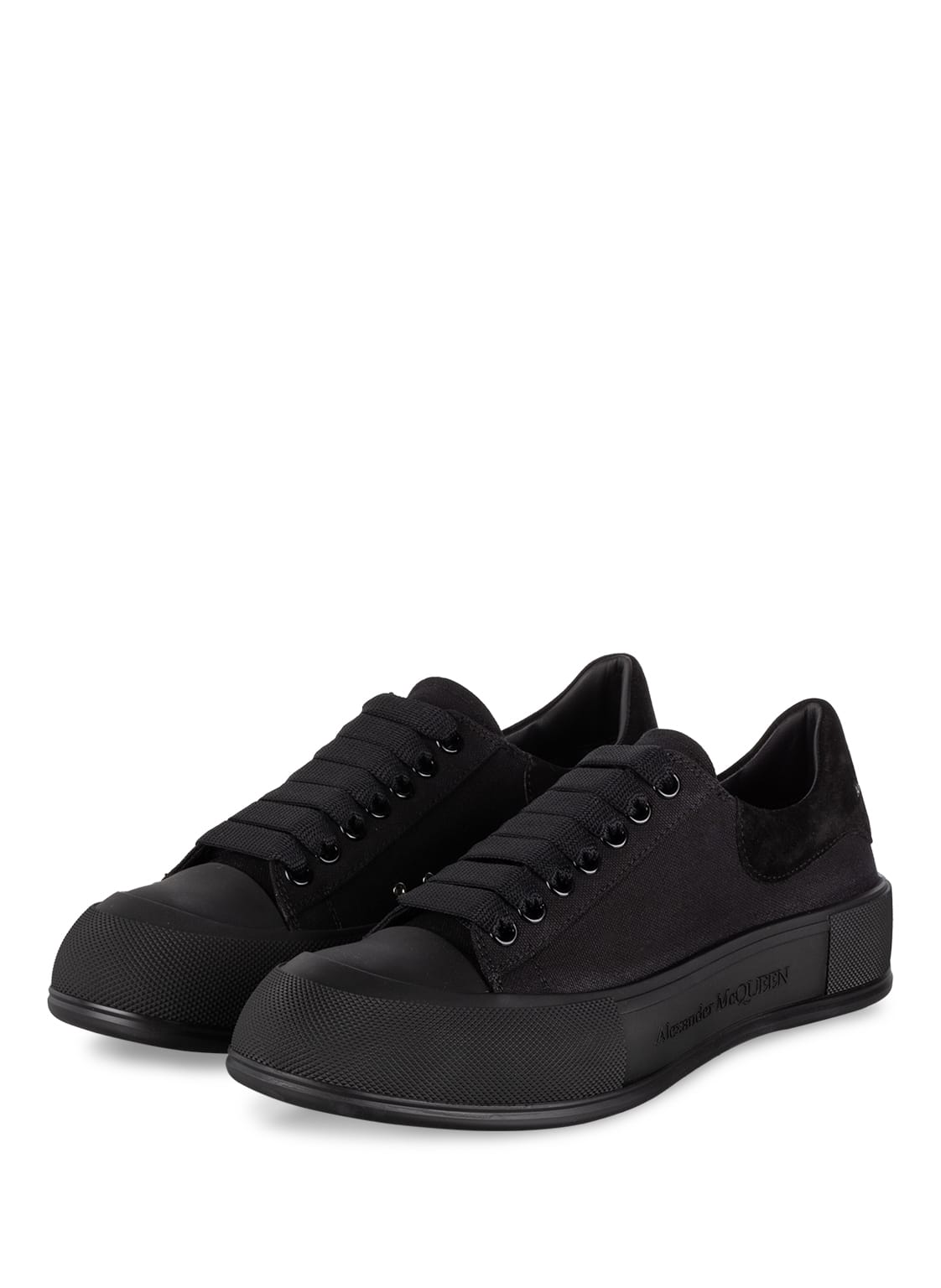 Alexander Mcqueen Sneaker Plimsoll schwarz von alexander mcqueen