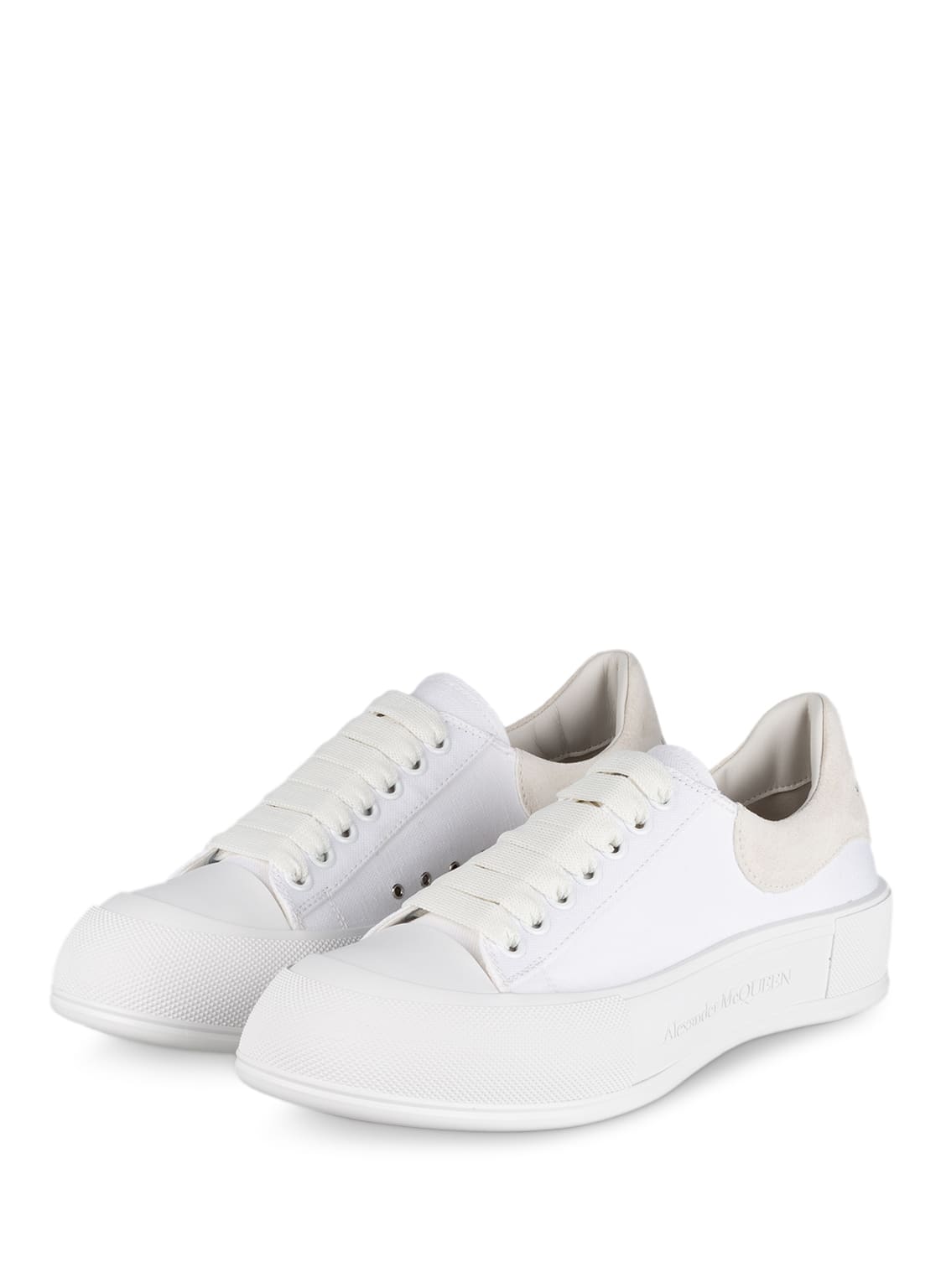 Alexander Mcqueen Sneaker Plimsoll weiss von alexander mcqueen