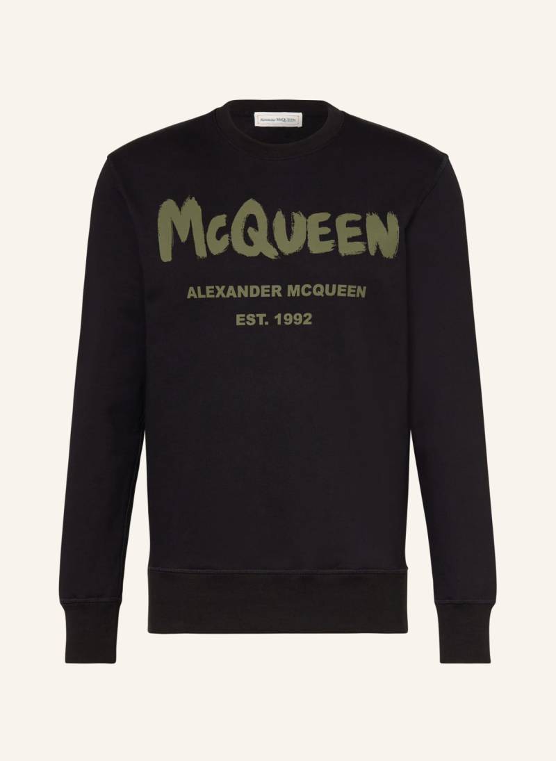 Alexander Mcqueen Sweatshirt schwarz von alexander mcqueen