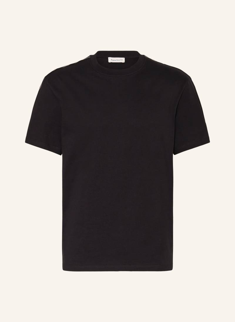 Mcqueen T-Shirt Mit Galonstreifen schwarz von McQUEEN