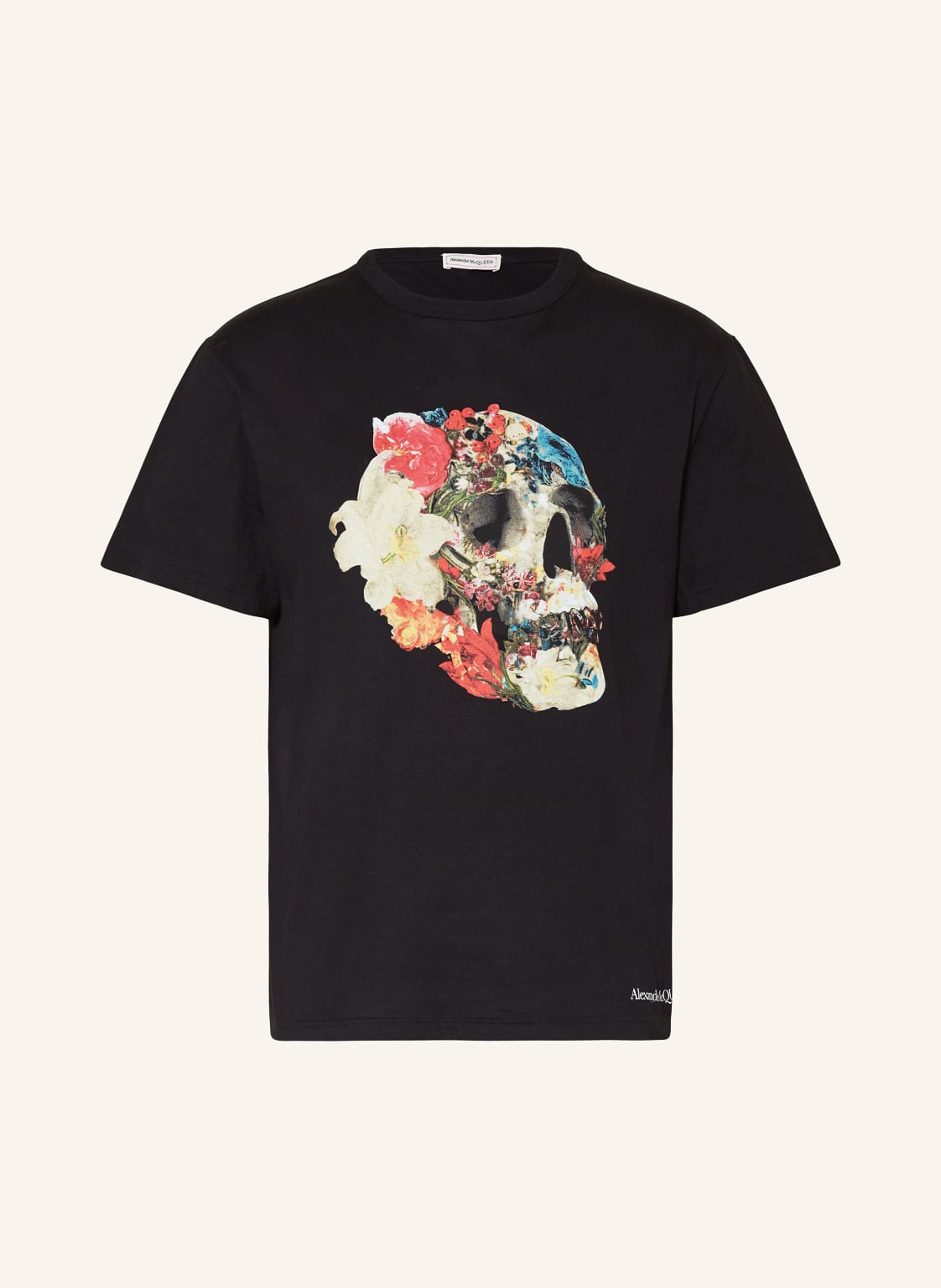 Alexander Mcqueen T-Shirt schwarz von alexander mcqueen