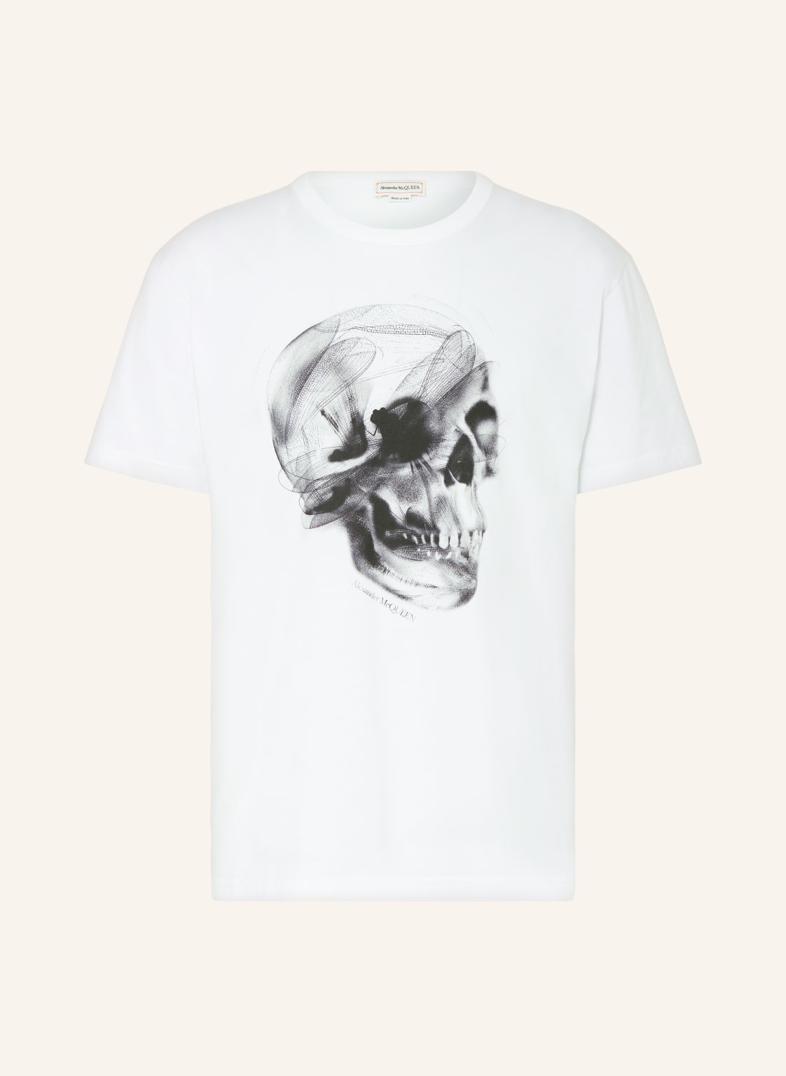 Alexander Mcqueen T-Shirt weiss von alexander mcqueen