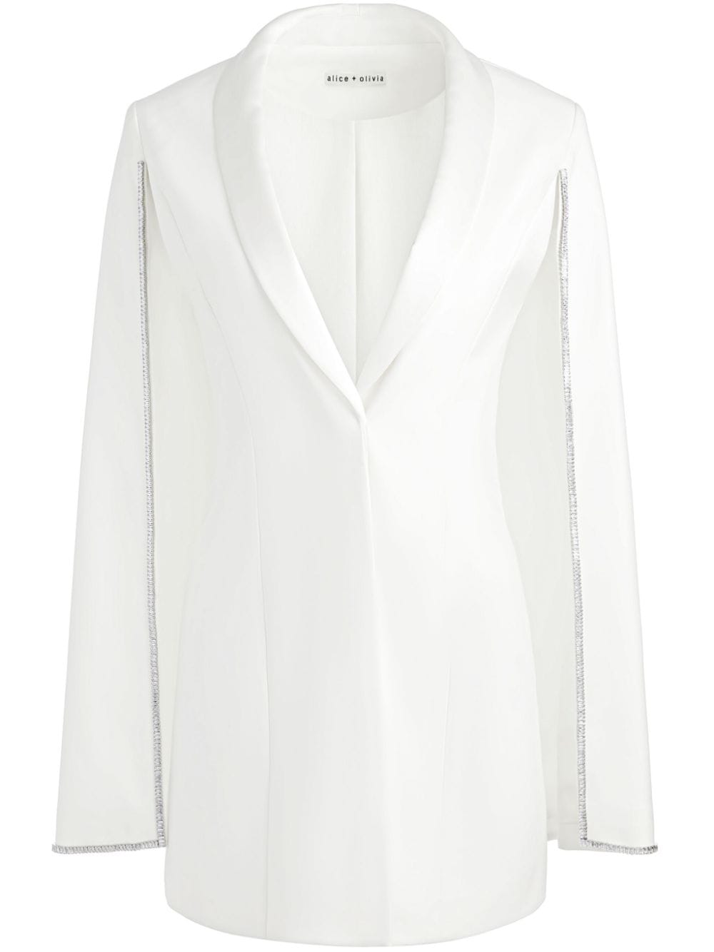 alice + olivia Esther blazer dress - White von alice + olivia