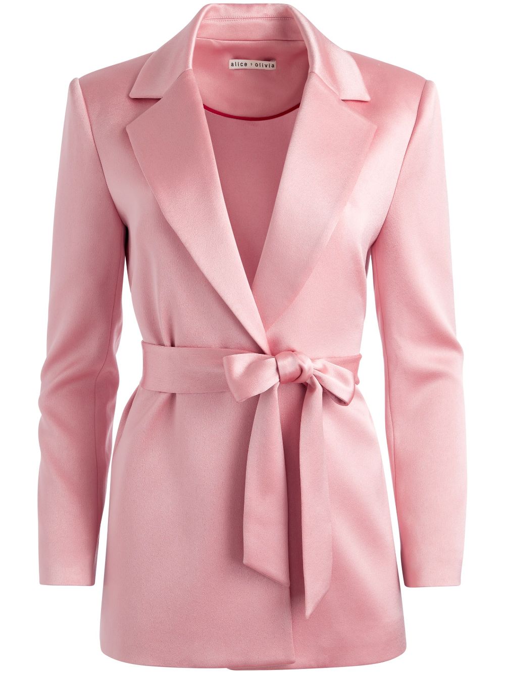 alice + olivia Karley tied-waist blazer - Pink von alice + olivia