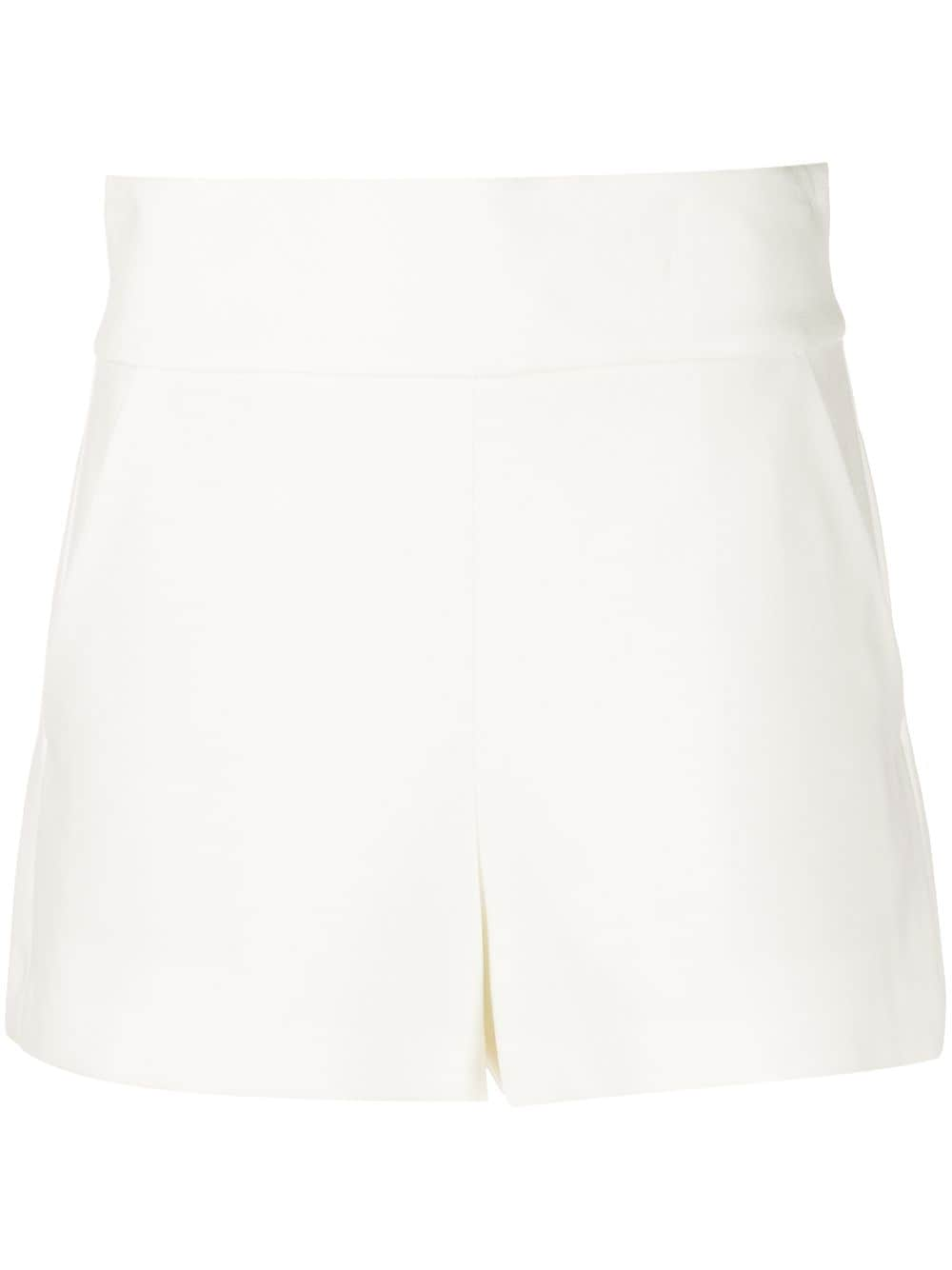 alice + olivia donald high waisted shorts - Brown von alice + olivia