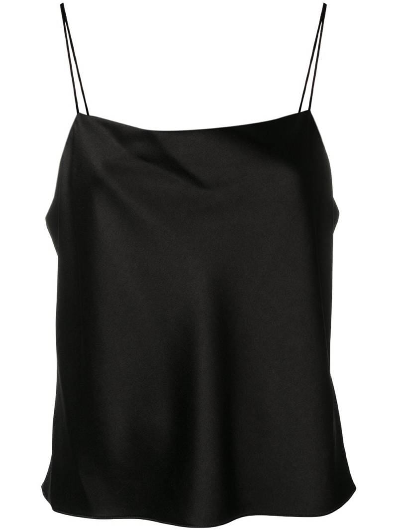 alice + olivia spaghetti strap vest top - Black von alice + olivia