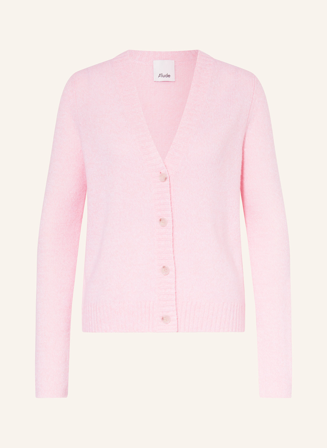 Allude Strickjacke Aus Cashmere rosa Allude Strickjacke Aus Cashmere rosa von allude