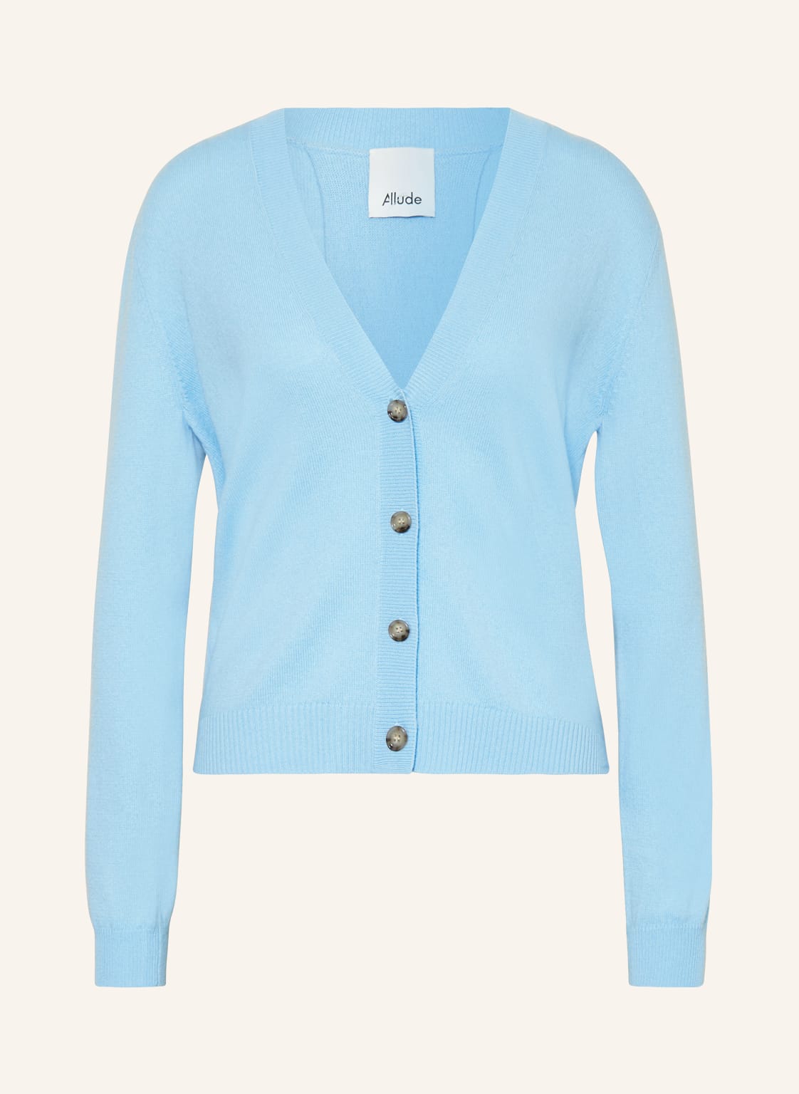 Allude Strickjacke Mit Cashmere blau von allude