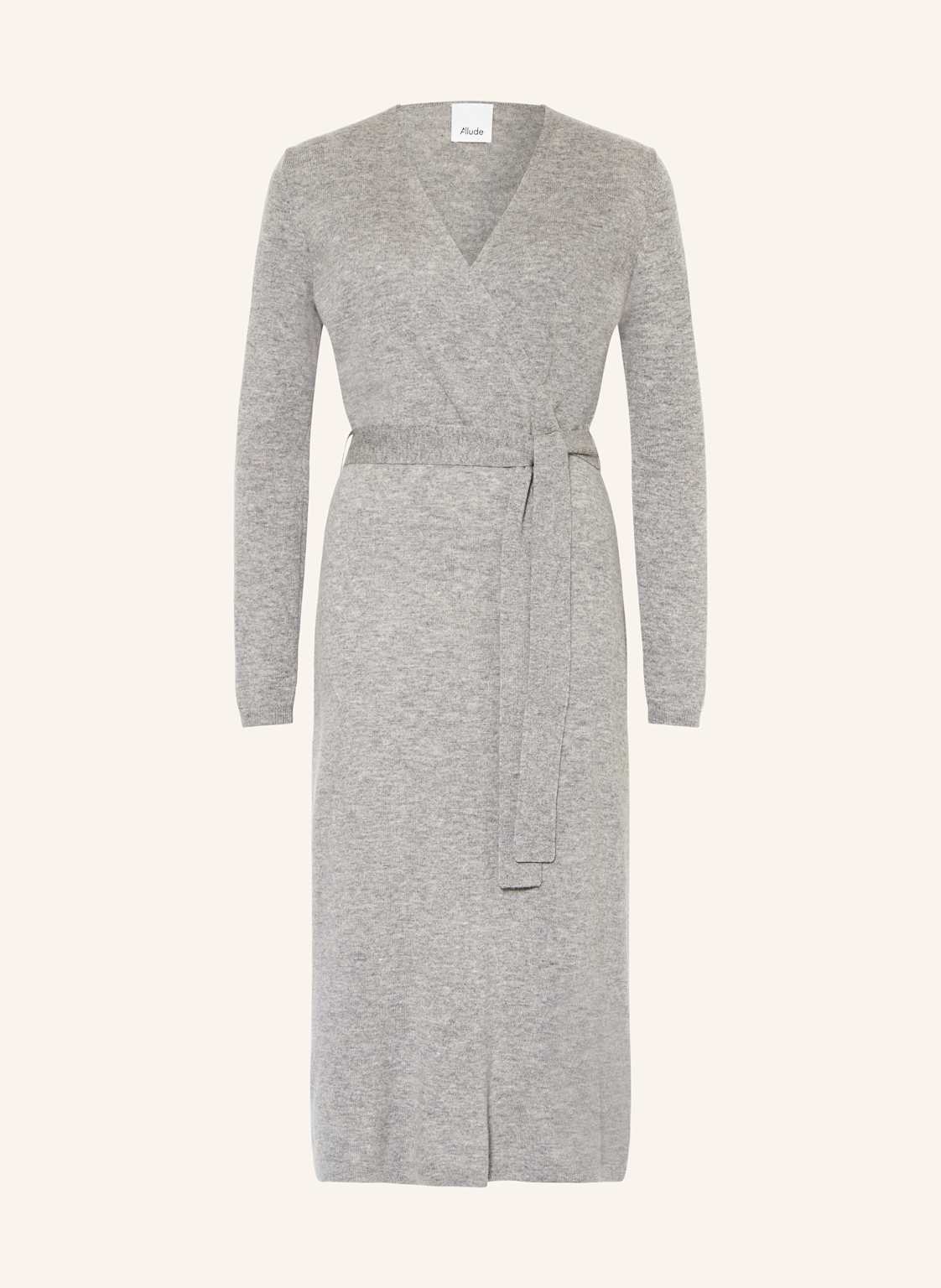 Allude Strickkleid Mit Cashmere grau Allude Strickkleid Mit Cashmere grau von allude