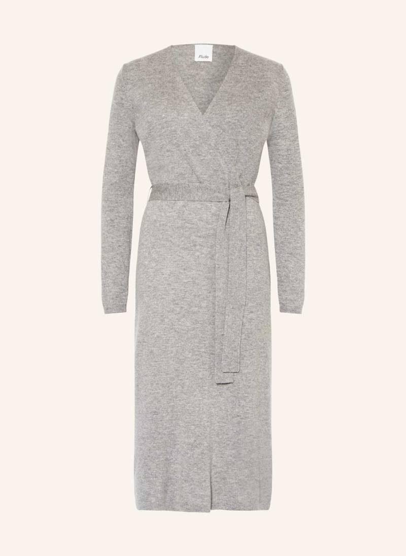 Allude Strickkleid Mit Cashmere grau von allude