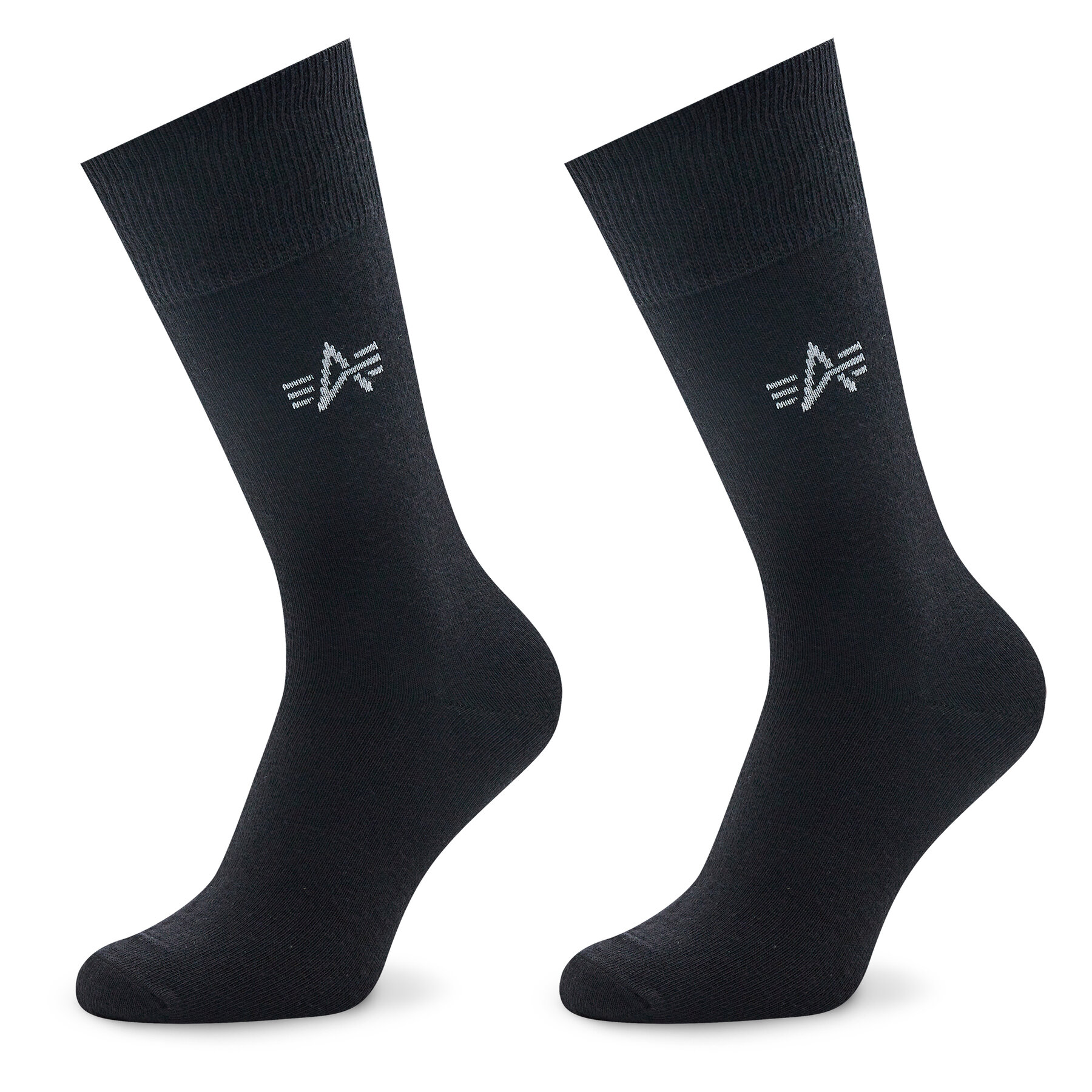 3er-Set hohe Herrensocken Alpha Industries Basic 118929 Black 03 von alpha industries