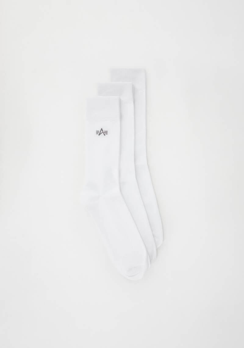 Alpha Industries Basicsocken »Alpha Industries Accessoires - Socks Basic Socks Intarsia 3 Pack« von alpha industries
