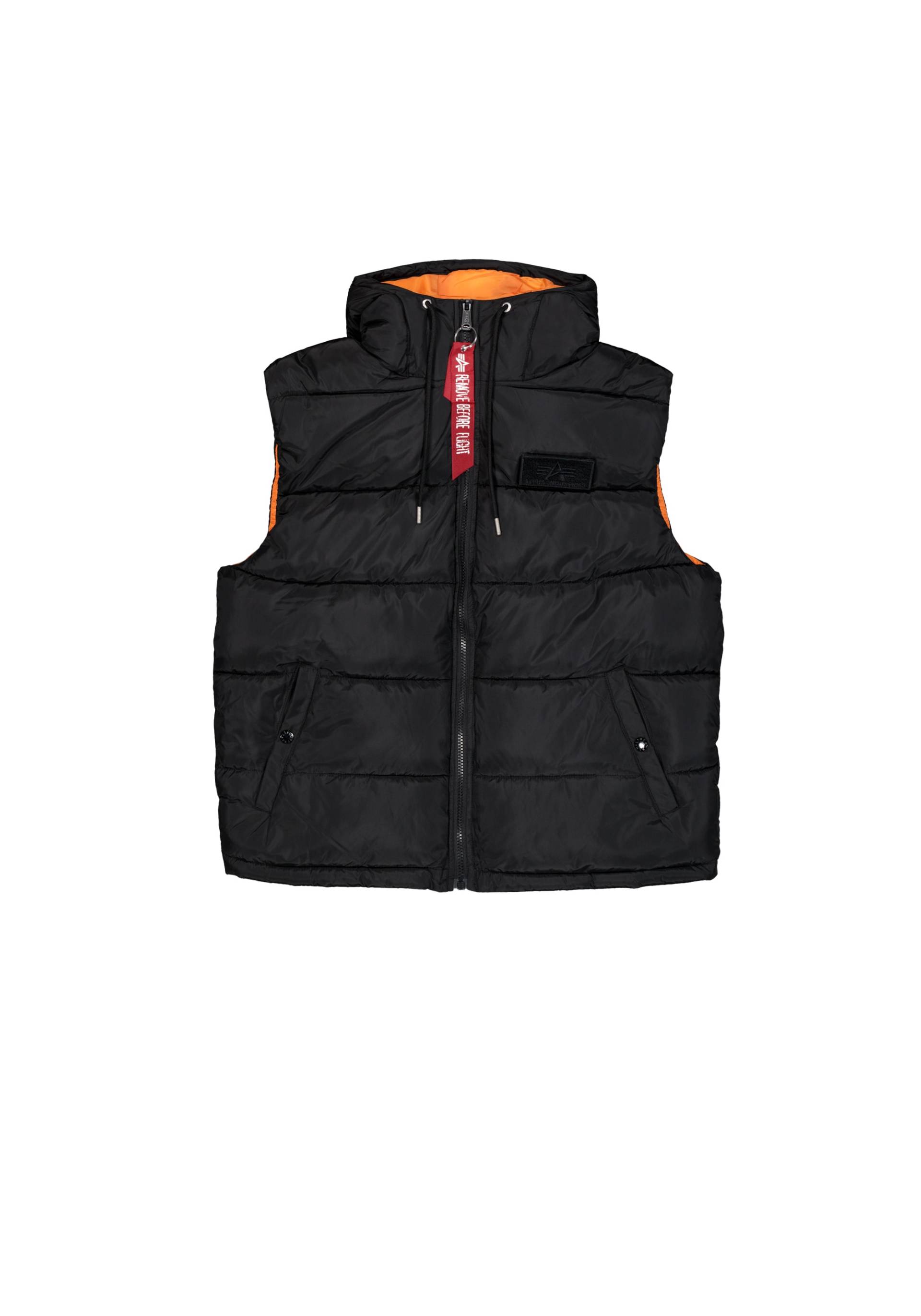 Alpha Industries Blouson »ALPHA INDUSTRIES Men - Vests Hooded Puffer Vest FD« von alpha industries