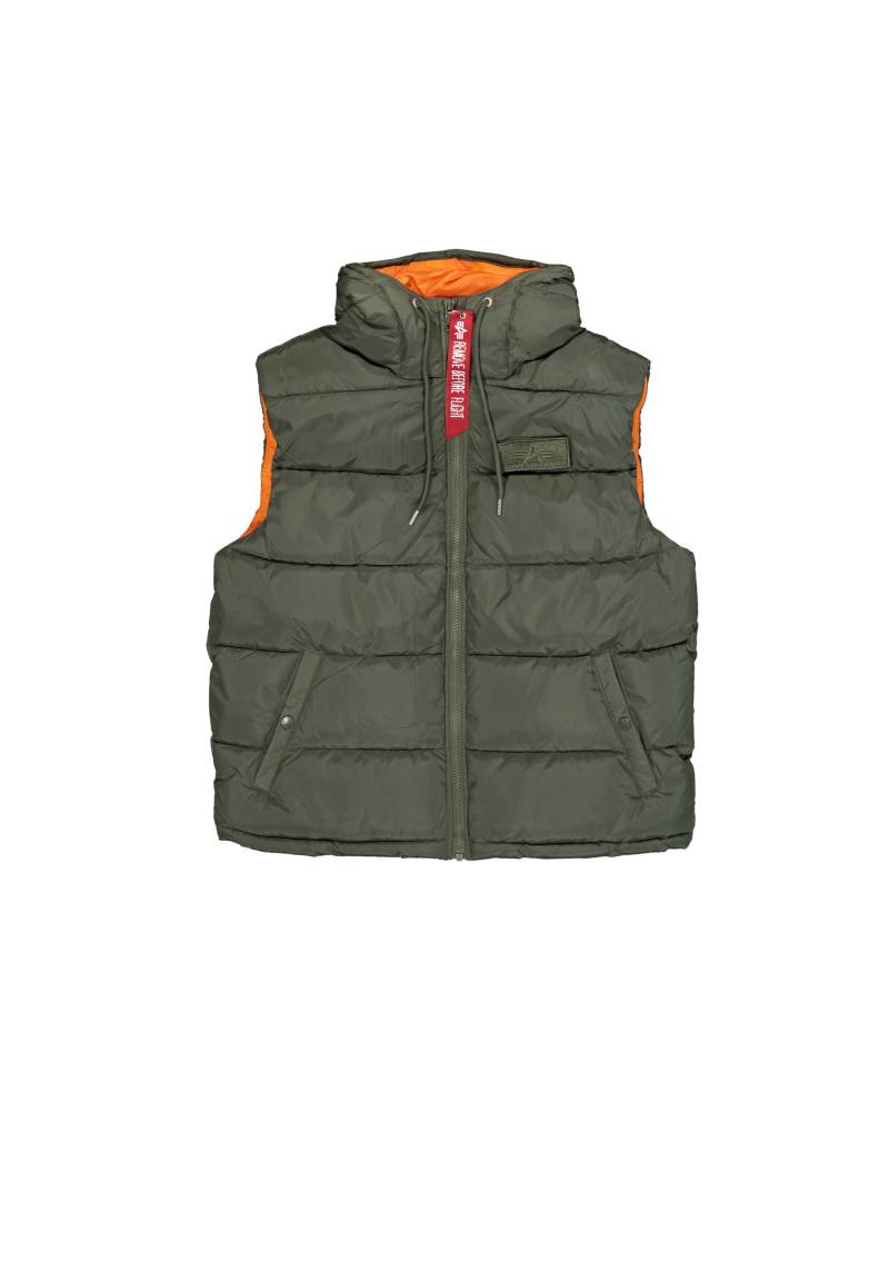 Alpha Industries Blouson »ALPHA INDUSTRIES Men - Vests Hooded Puffer Vest FD« von alpha industries