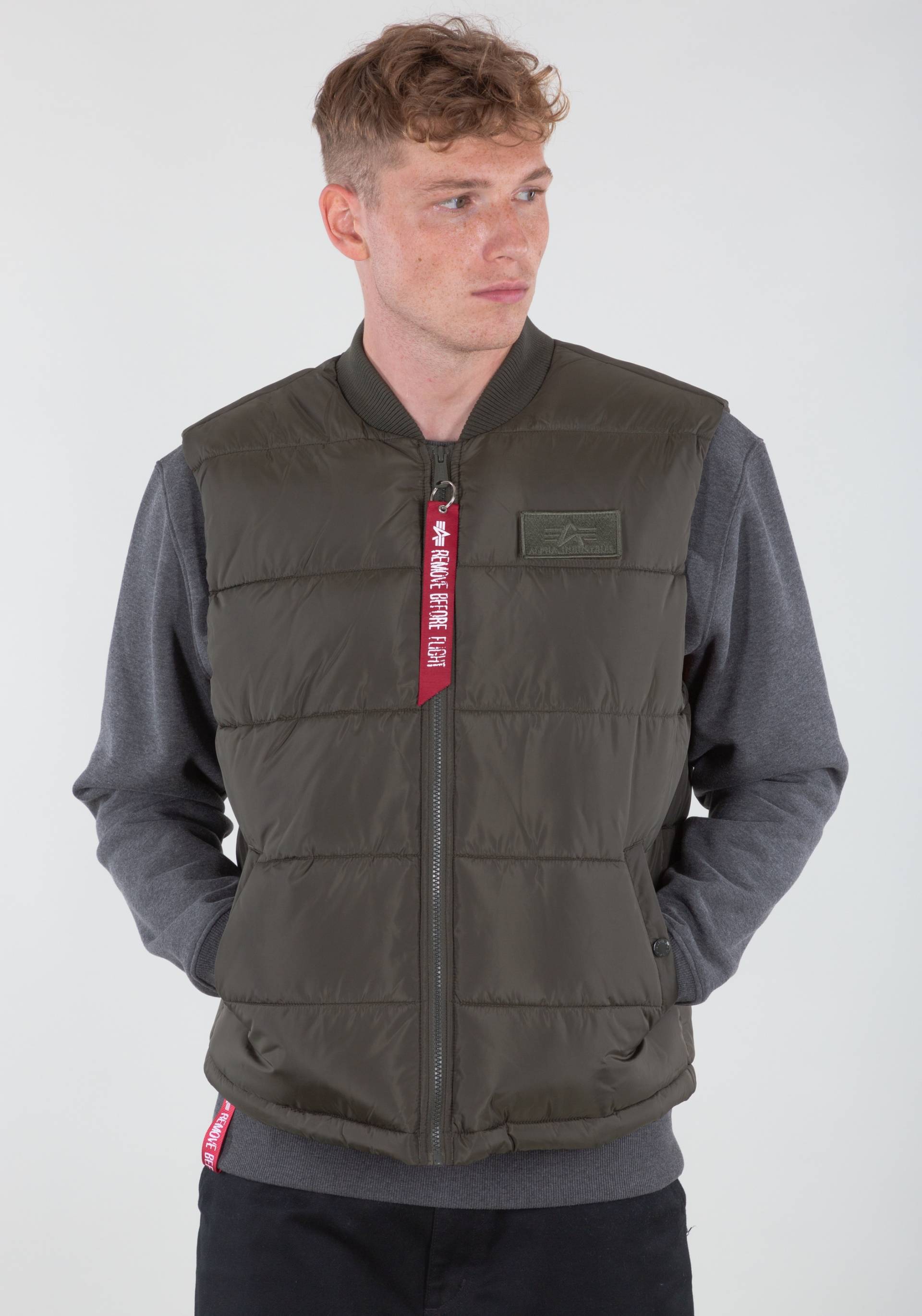 Alpha Industries Blouson »ALPHA INDUSTRIES Men - Vests Puffer Vest LW« von alpha industries