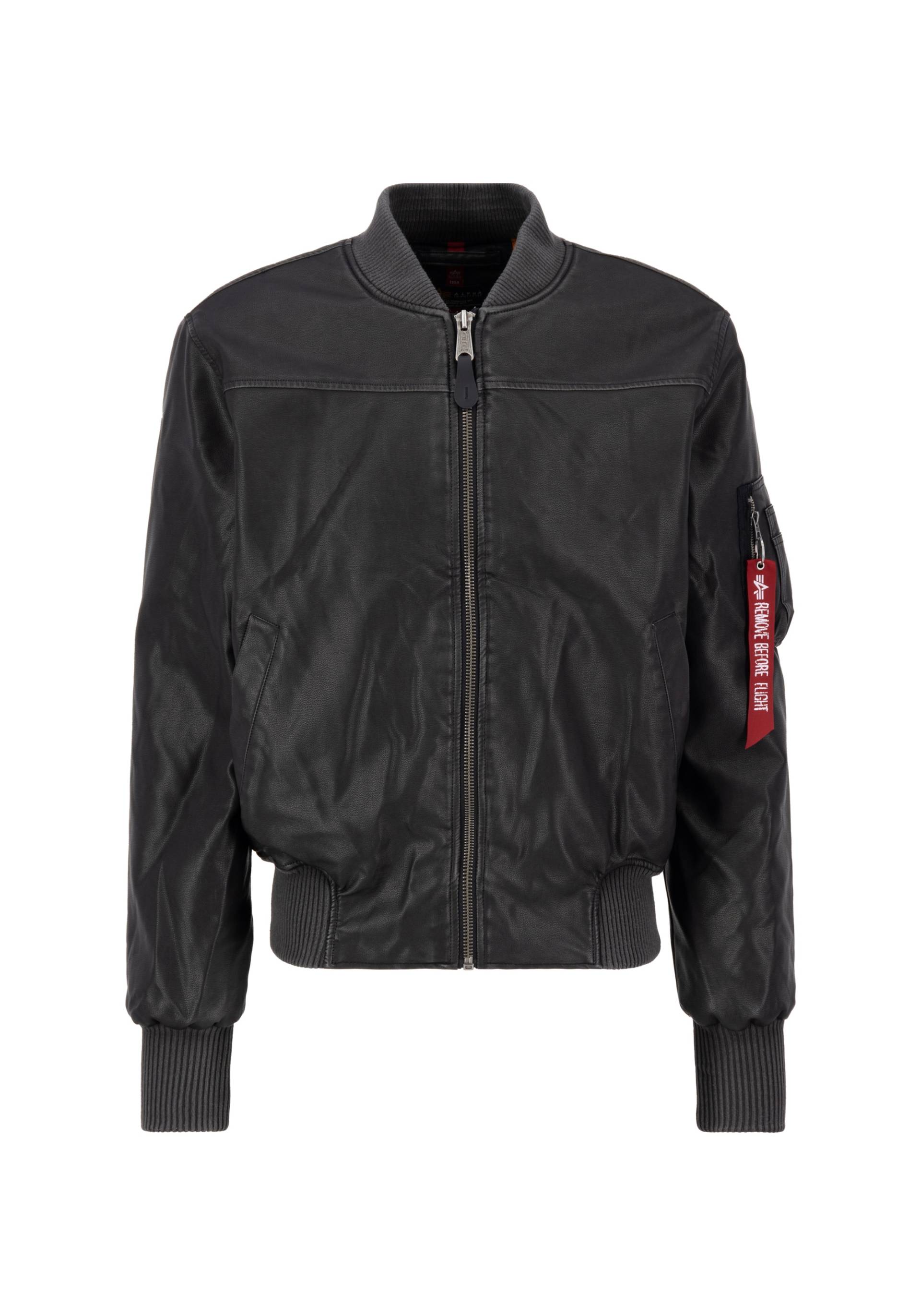 Alpha Industries Bomberjacke »Alpha Industries Men - Bomber Jackets MA-1 Faux Leather Vintage« Alpha Industries Bomberjacke »Alpha Industries Men - Bomber Jackets MA-1 Faux Leather Vintage« von alpha industries