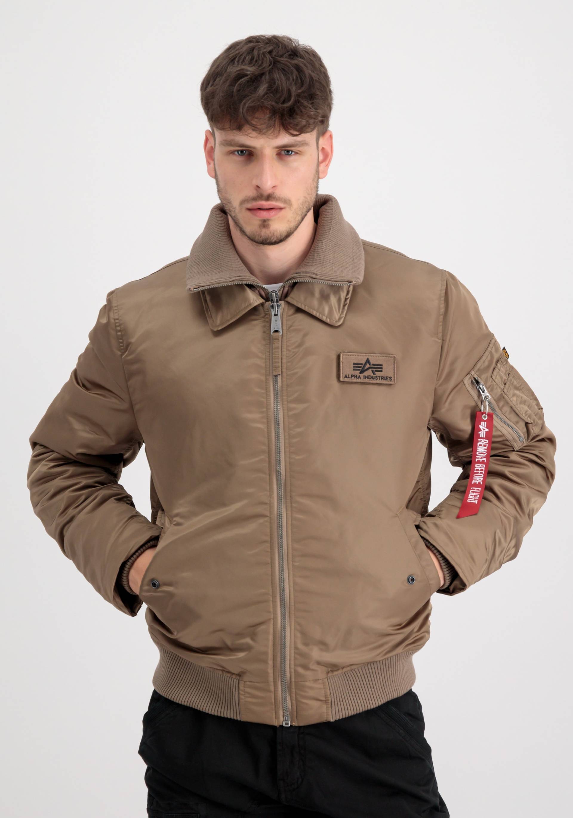 Alpha Industries Bomberjacke »ALPHA INDUSTRIES Men - Bomber & Flight Jackets CWU Jet Blast« von alpha industries