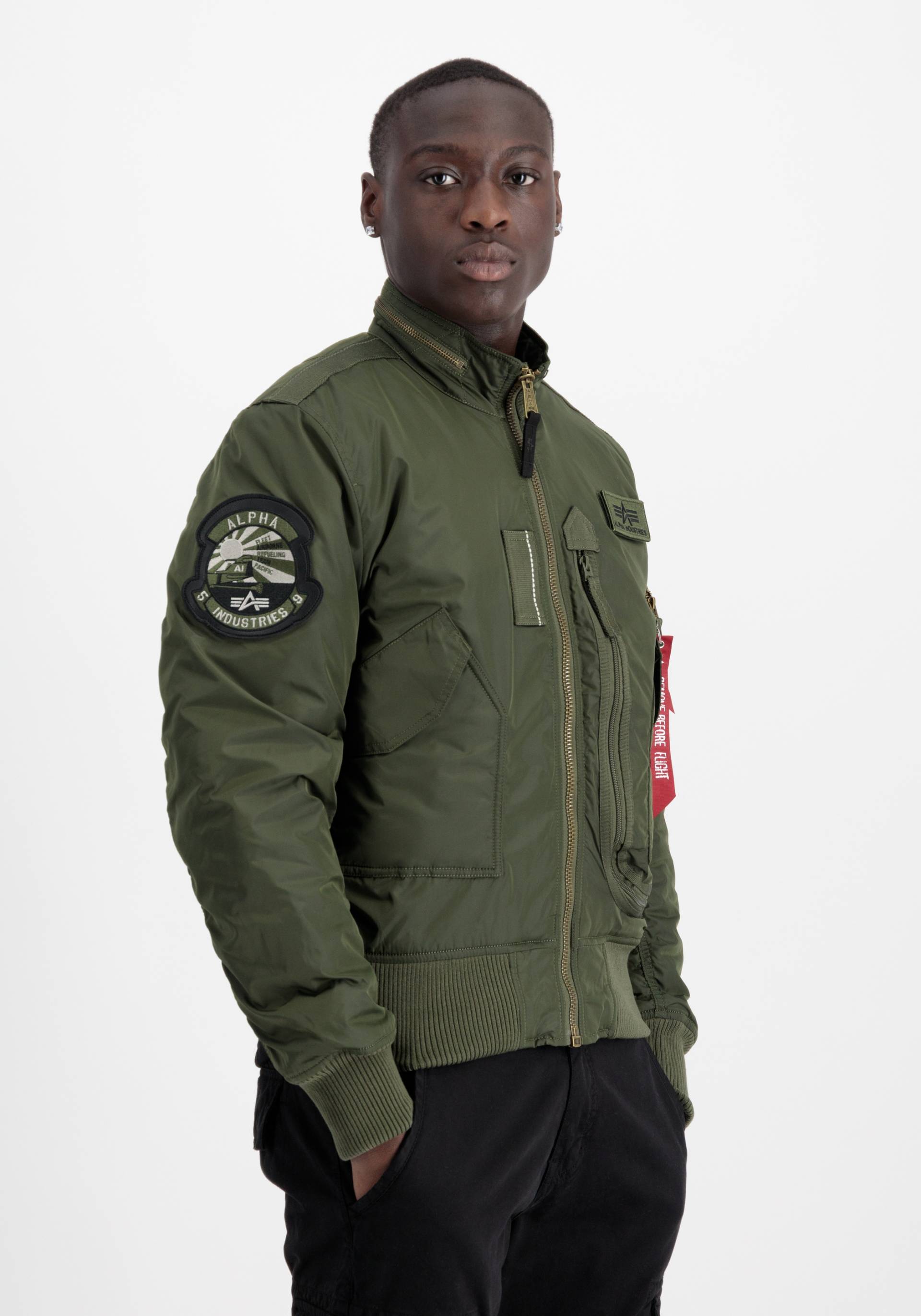 Alpha Industries Bomberjacke »ALPHA INDUSTRIES Men - Bomber & Flight Jackets Engine« von alpha industries